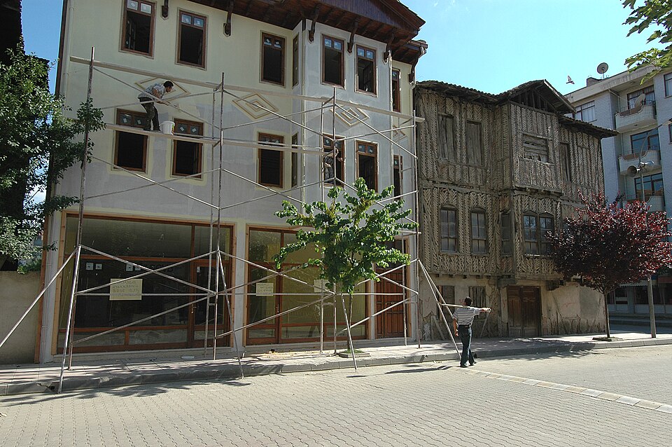 Taşköprü ilçe merkezinden görünüm, 2005