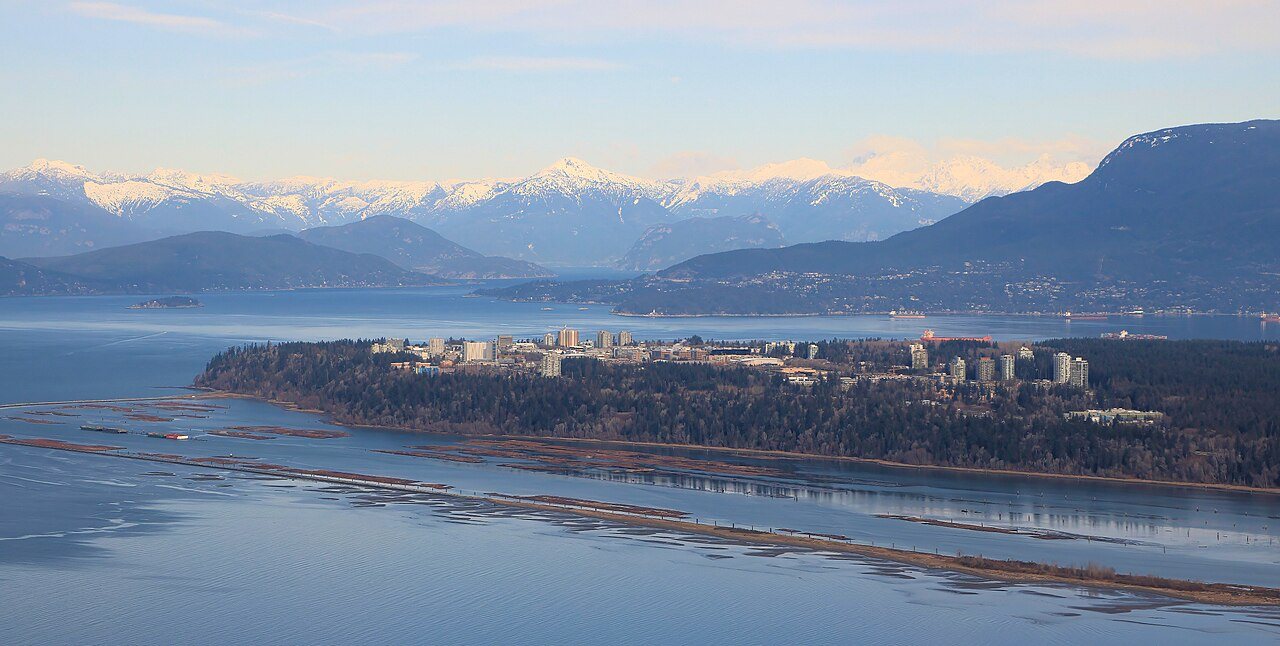 British Columbia Üniversitesi havadan